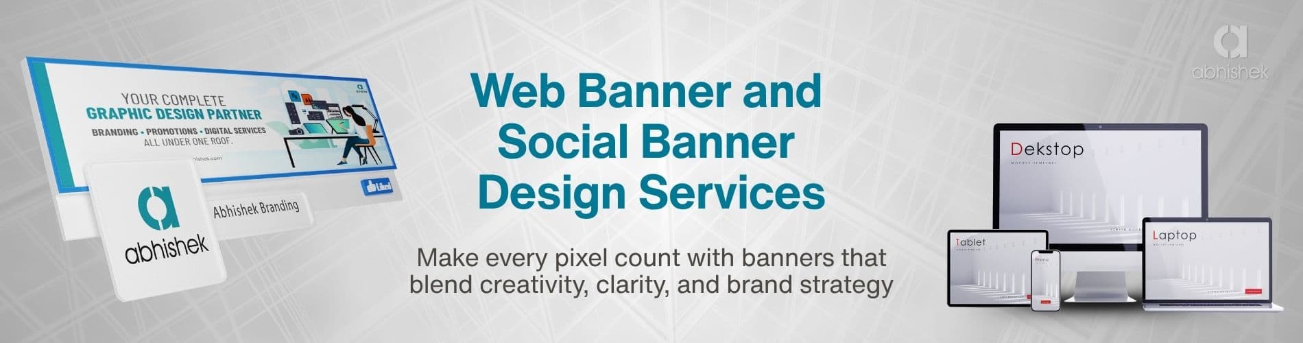 Web Designer Developer Banner
